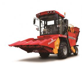 Corn harvester with silage system